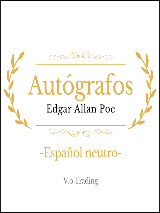 Title details for Autógrafos by Edgar Allan Poe - Available